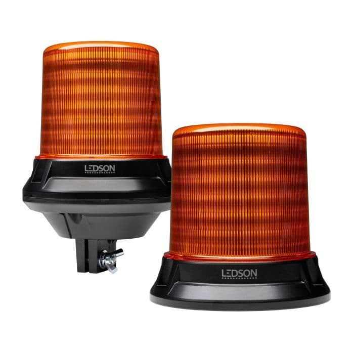 LEDSON OptoGuard Silo rotating amber beacon 3-screw mount - SKU 5151771