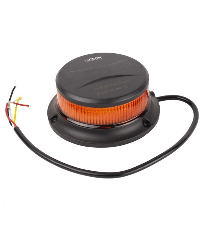 LEDSON Slim amber warning beacon screw mount