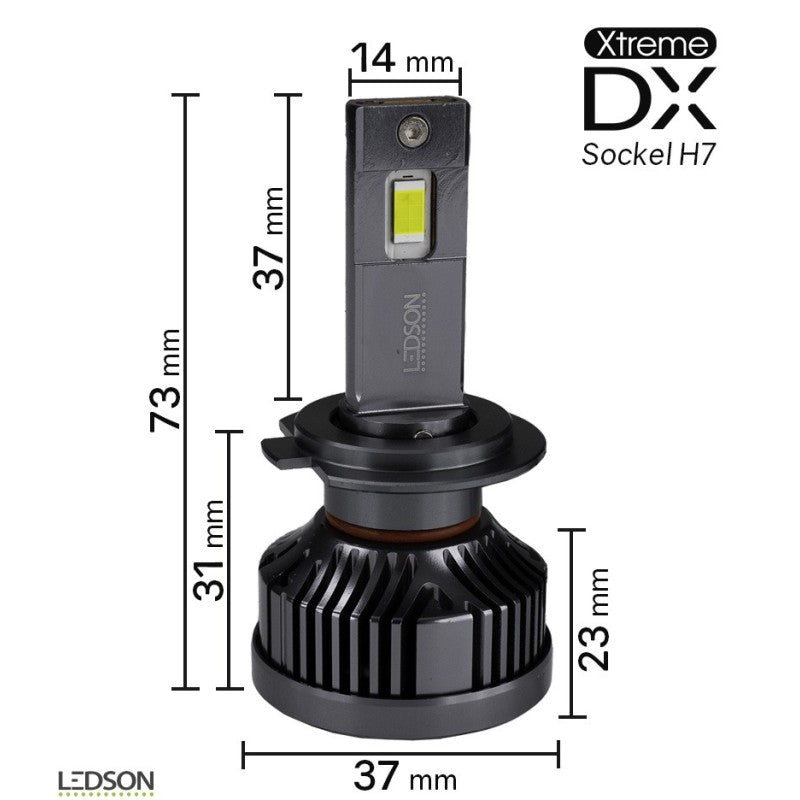 LEDSON Xtreme DX Gen2 24V H7 LED conversion kit