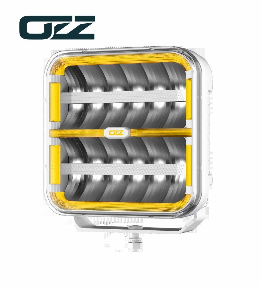 OZZ SQR 9-inch white LED driving light